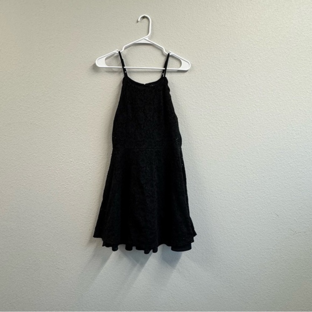 No Boundaries Black Midi Dress